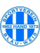 Blau-Weiß Hand